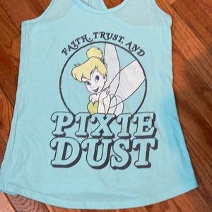 Disney Tinker belle tank top